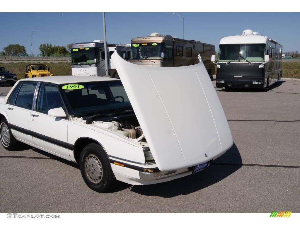 1991 LeSabre Limited Sedan - White / Blue photo #9