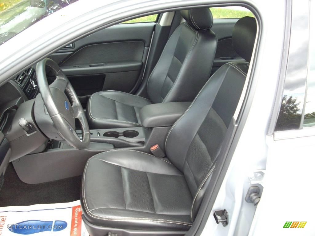 2006 Fusion SEL V6 - Silver Frost Metallic / Charcoal Black photo #10