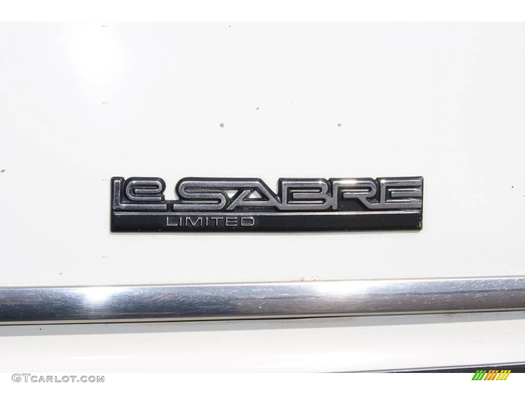 1991 LeSabre Limited Sedan - White / Blue photo #19