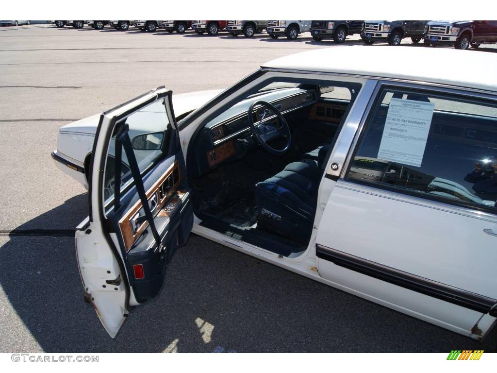 1991 LeSabre Limited Sedan - White / Blue photo #25