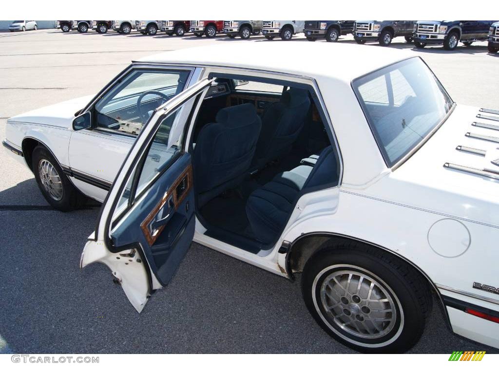 1991 LeSabre Limited Sedan - White / Blue photo #26