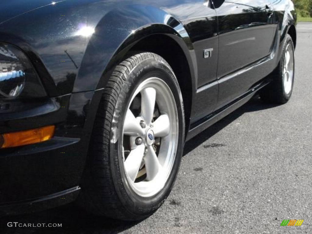 2007 Mustang GT Deluxe Coupe - Black / Dark Charcoal photo #6