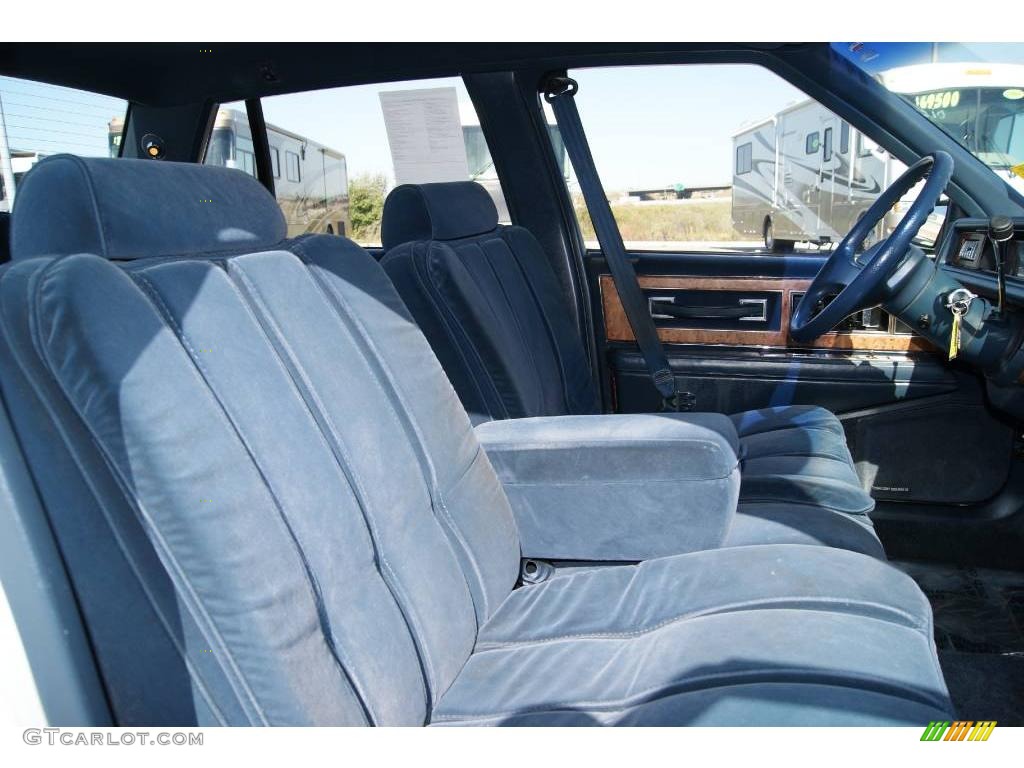 1991 LeSabre Limited Sedan - White / Blue photo #38