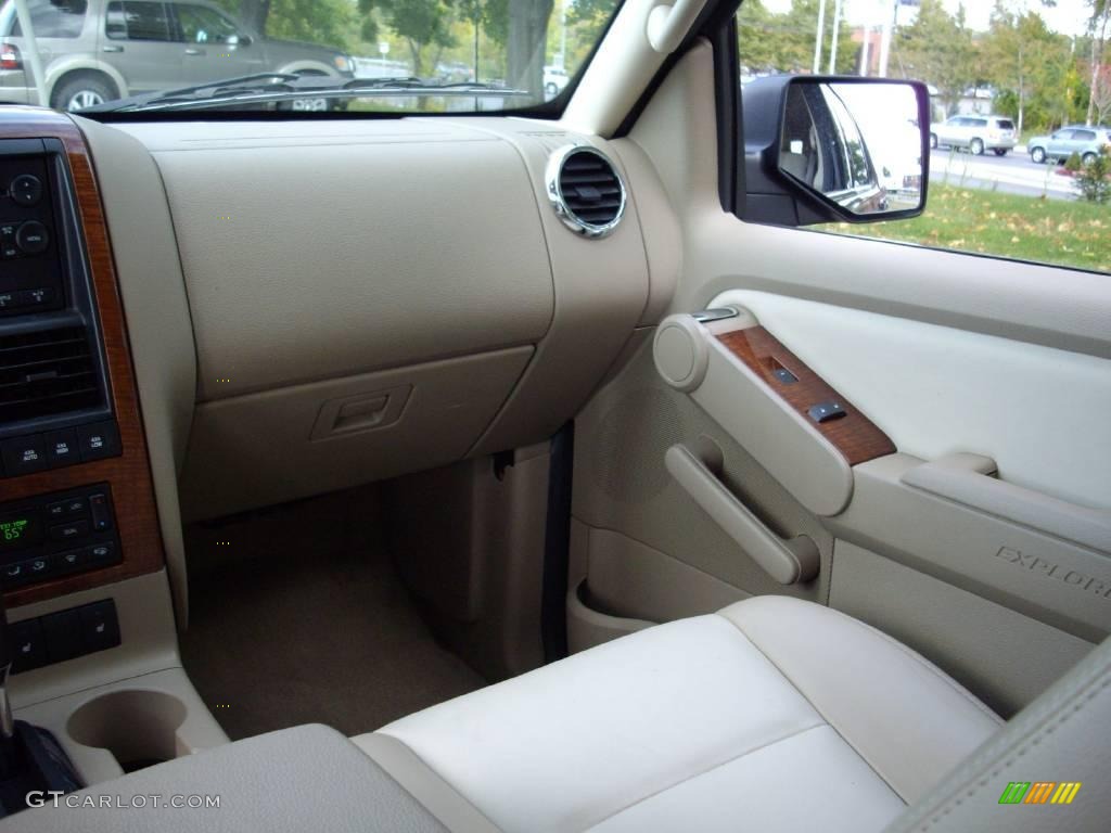 2007 Explorer Eddie Bauer 4x4 - Dark Cherry Metallic / Camel photo #8