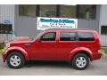 2008 Inferno Red Crystal Pearl Dodge Nitro SXT 4x4  photo #2