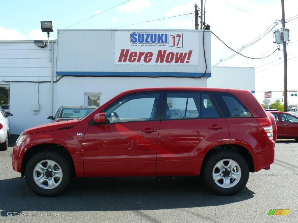 2008 Grand Vitara  - Vivid Red / Black photo #1