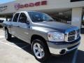 2008 Mineral Gray Metallic Dodge Ram 1500 Big Horn Edition Quad Cab 4x4  photo #1