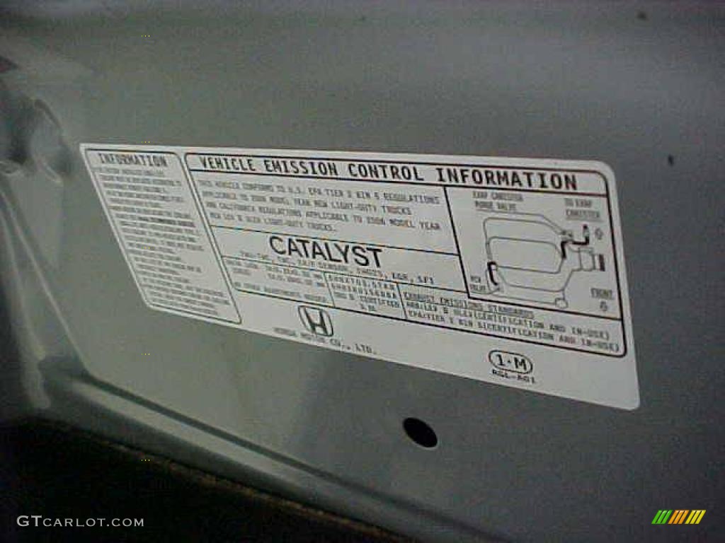 2006 Odyssey EX - Slate Green Metallic / Gray photo #25