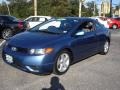 2007 Atomic Blue Metallic Honda Civic EX Coupe  photo #1