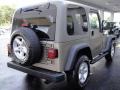 2004 Light Khaki Metallic Jeep Wrangler X 4x4  photo #6