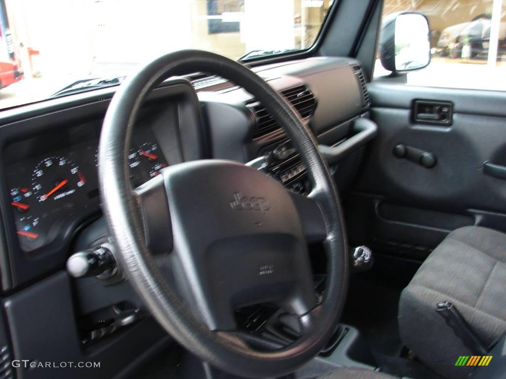 2004 Wrangler Sport 4x4 - Patriot Blue Pearl / Dark Slate Gray photo #6