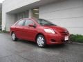 Absolutely Red 2007 Toyota Yaris Sedan