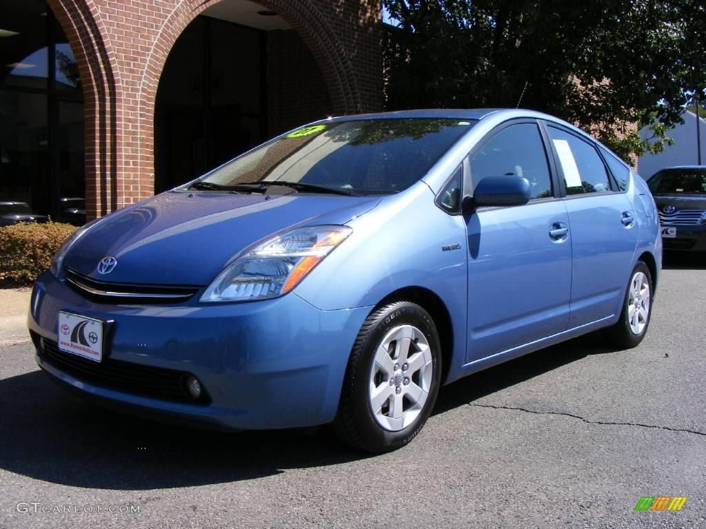 2007 Prius Hybrid - Seaside Blue Pearl / Dark Gray photo #1