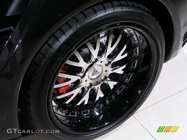 2008 911 Turbo Cabriolet - Basalt Black Metallic / Black/Terracotta photo #17