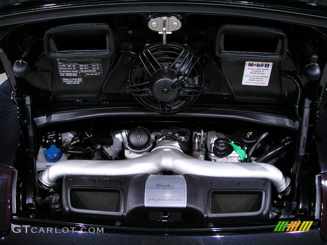2008 Porsche 911 Turbo Cabriolet 3.6 Liter Twin-Turbocharged DOHC 24V VarioCam Flat 6 Cylinder Engine Photo #194636