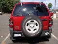 2007 Inferno Red Crystal Pearl Jeep Liberty Sport 4x4  photo #3