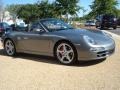 2006 Seal Grey Metallic Porsche 911 Carrera S Cabriolet  photo #9