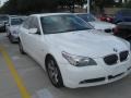 Alpine White - 5 Series 525i Sedan Photo No. 3
