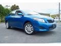 2009 Blue Streak Metallic Toyota Corolla LE  photo #25