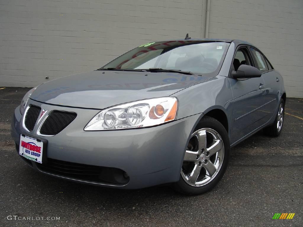 2008 G6 GT Sedan - Dark Steel Gray Metallic / Ebony Black photo #1