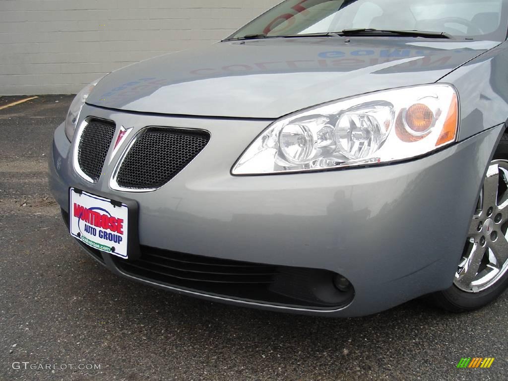 2008 G6 GT Sedan - Dark Steel Gray Metallic / Ebony Black photo #9