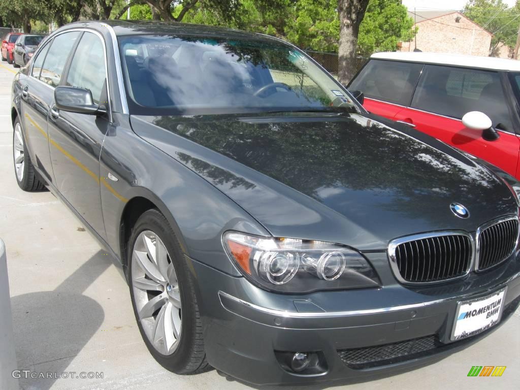 2007 7 Series 750Li Sedan - Titanium Grey Metallic / Flannel Grey photo #3