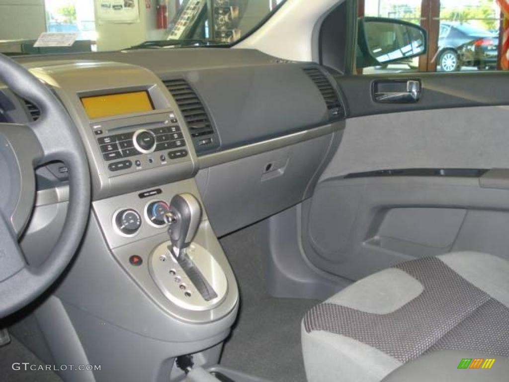 2007 Sentra 2.0 S - Magnetic Gray / Charcoal/Steel photo #15