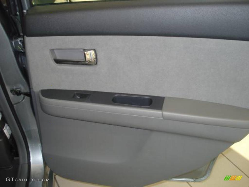2007 Sentra 2.0 S - Magnetic Gray / Charcoal/Steel photo #38