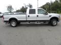 2008 Silver Metallic Ford F250 Super Duty Lariat Crew Cab 4x4  photo #12