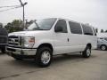 2008 Oxford White Ford E Series Van E350 Super Duty XLT 15 Passenger  photo #1