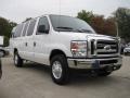 2008 Oxford White Ford E Series Van E350 Super Duty XLT 15 Passenger  photo #3