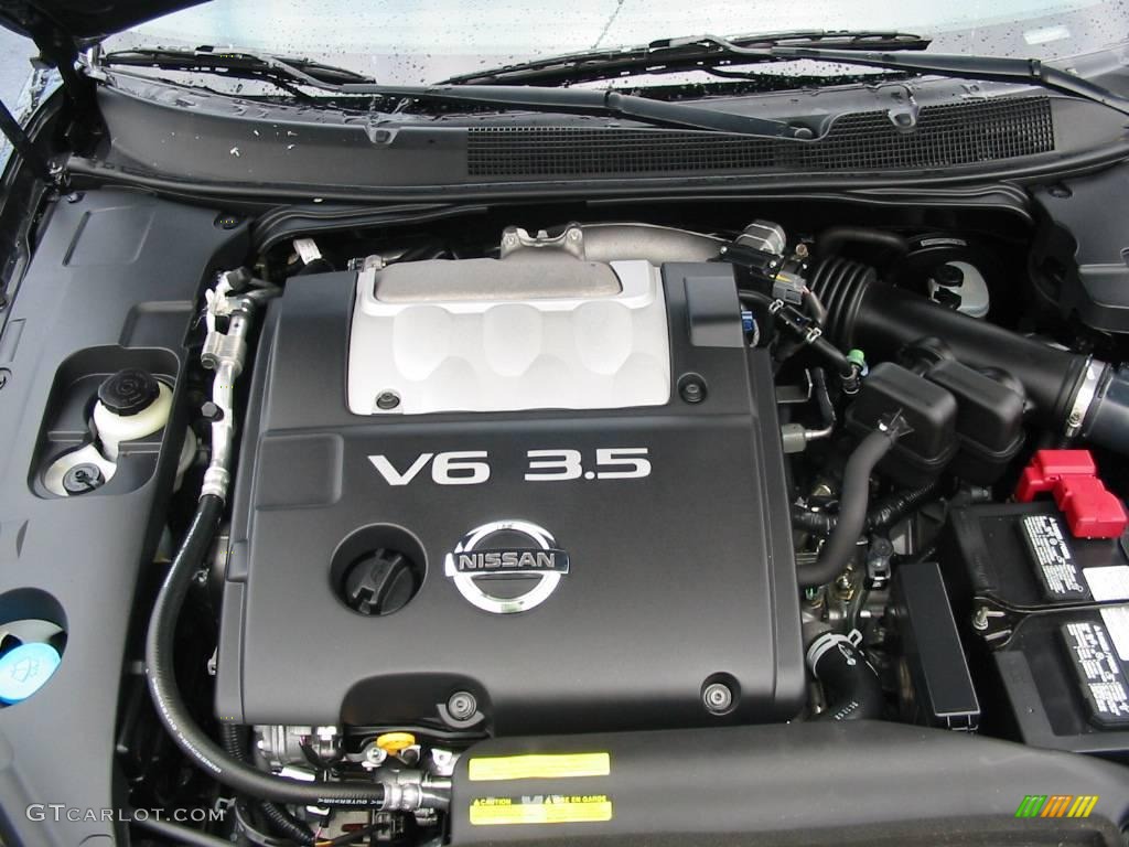 2008 Maxima 3.5 SE - Super Black / Charcoal Black photo #5