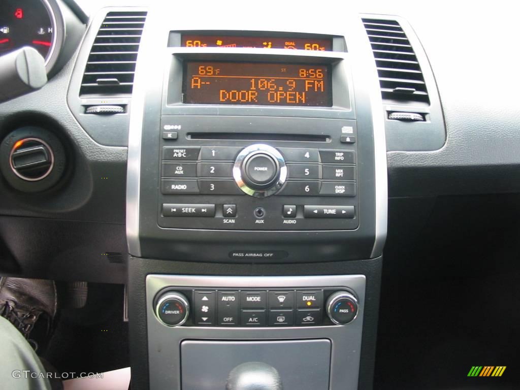 2008 Maxima 3.5 SE - Super Black / Charcoal Black photo #6