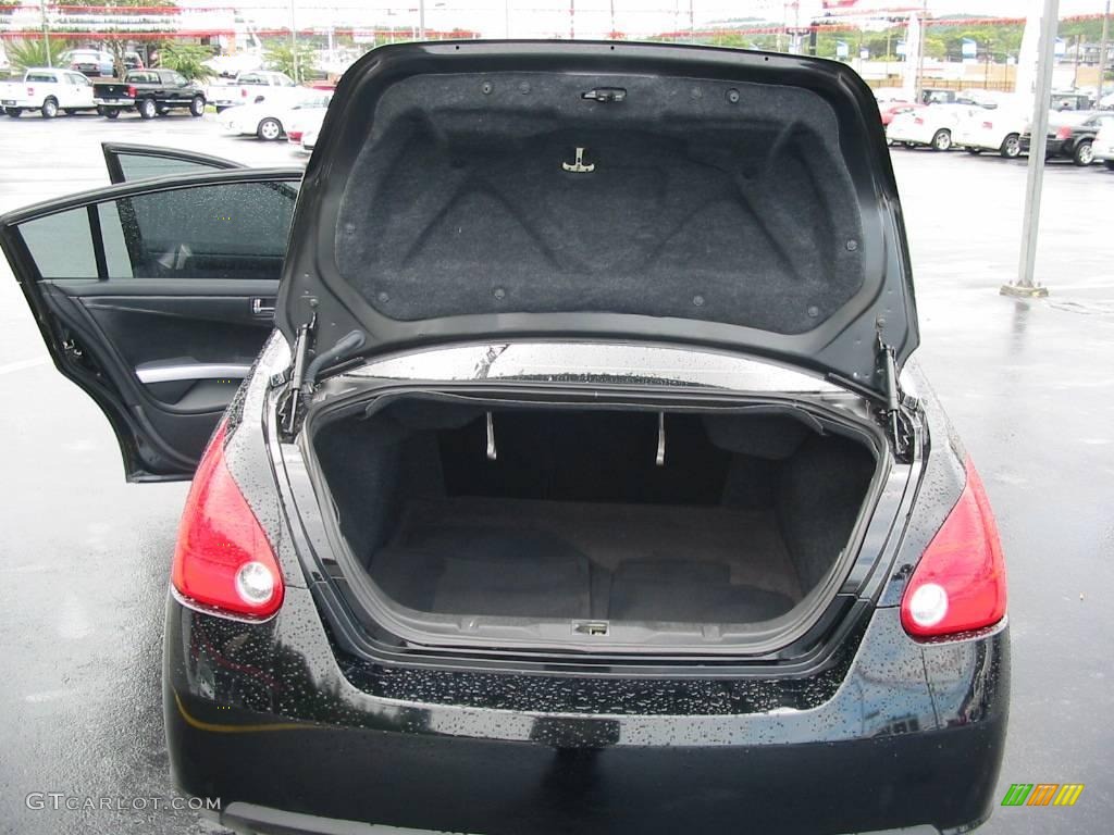 2008 Maxima 3.5 SE - Super Black / Charcoal Black photo #11