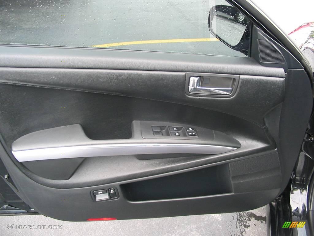 2008 Maxima 3.5 SE - Super Black / Charcoal Black photo #15