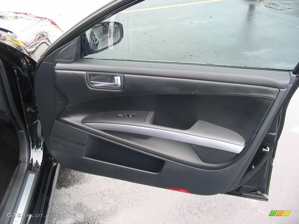 2008 Maxima 3.5 SE - Super Black / Charcoal Black photo #21