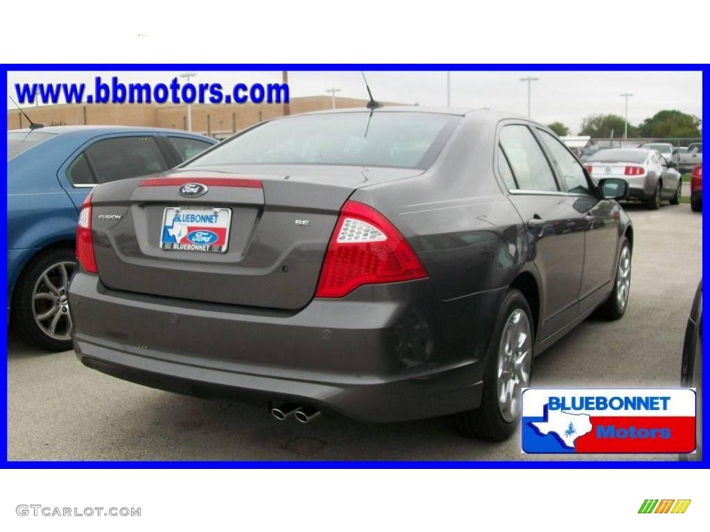 2010 Fusion SE - Sterling Grey Metallic / Charcoal Black photo #3