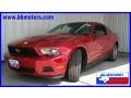 2010 Red Candy Metallic Ford Mustang V6 Premium Coupe  photo #1