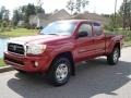 2006 Impulse Red Pearl Toyota Tacoma V6 PreRunner Access Cab  photo #2