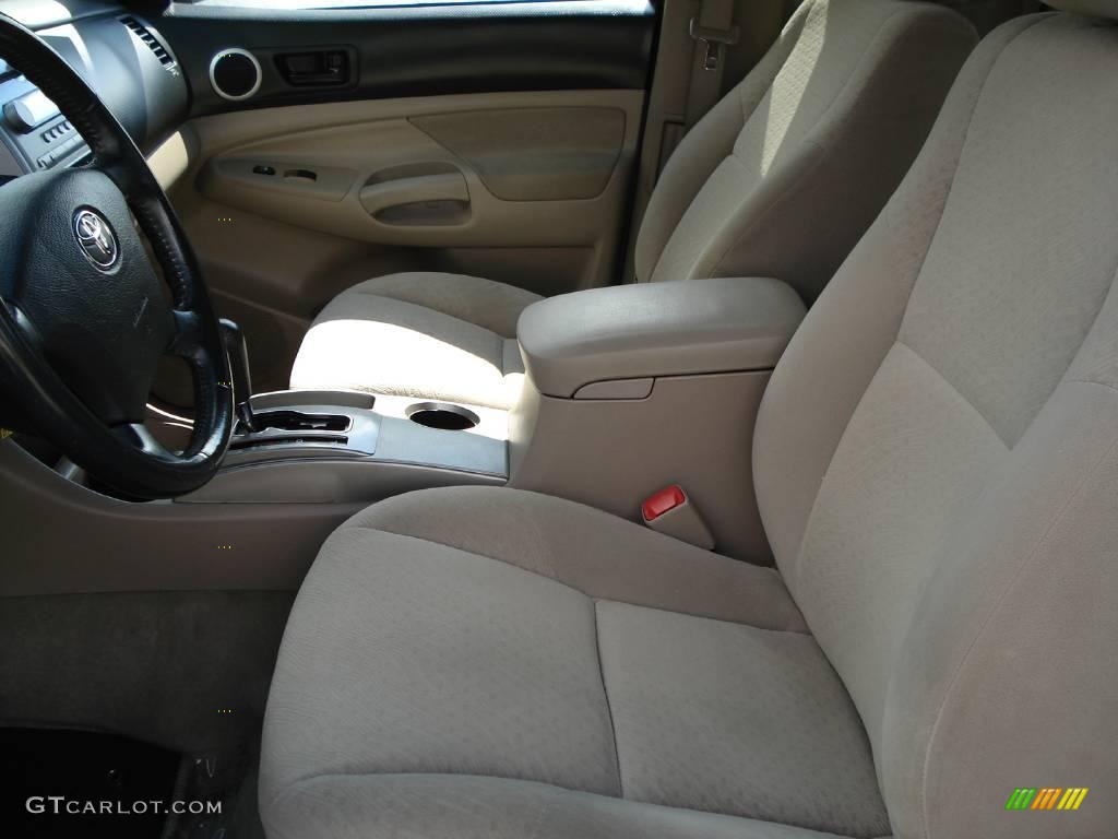 2006 Tacoma V6 PreRunner Access Cab - Impulse Red Pearl / Graphite Gray photo #7