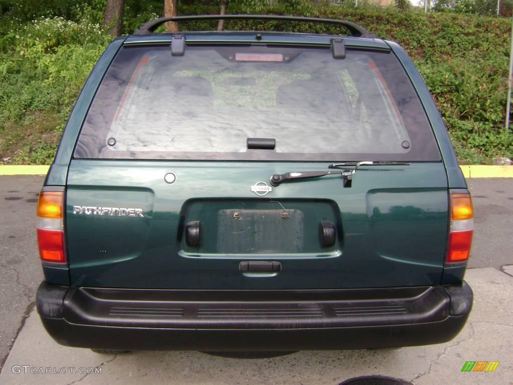 1997 Pathfinder XE 4x4 - Cobalt Green Pearl / Gray photo #5