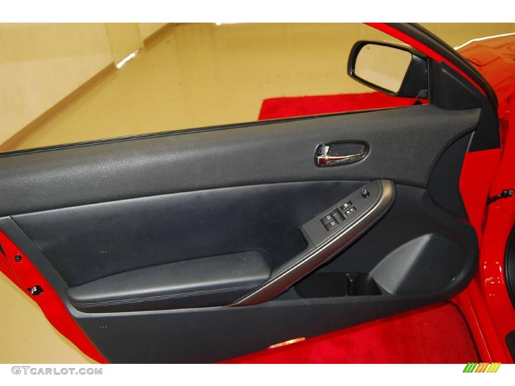 2009 Altima 3.5 SE Coupe - Code Red Metallic / Charcoal photo #15