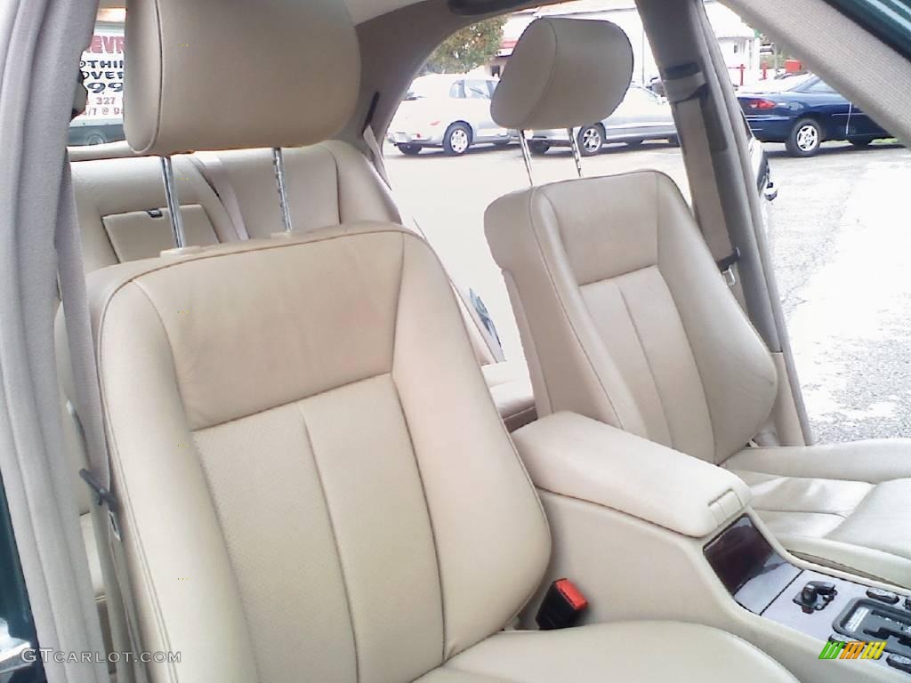 1998 E 320 Sedan - Brilliant Emerald Green Metallic / Parchment photo #12