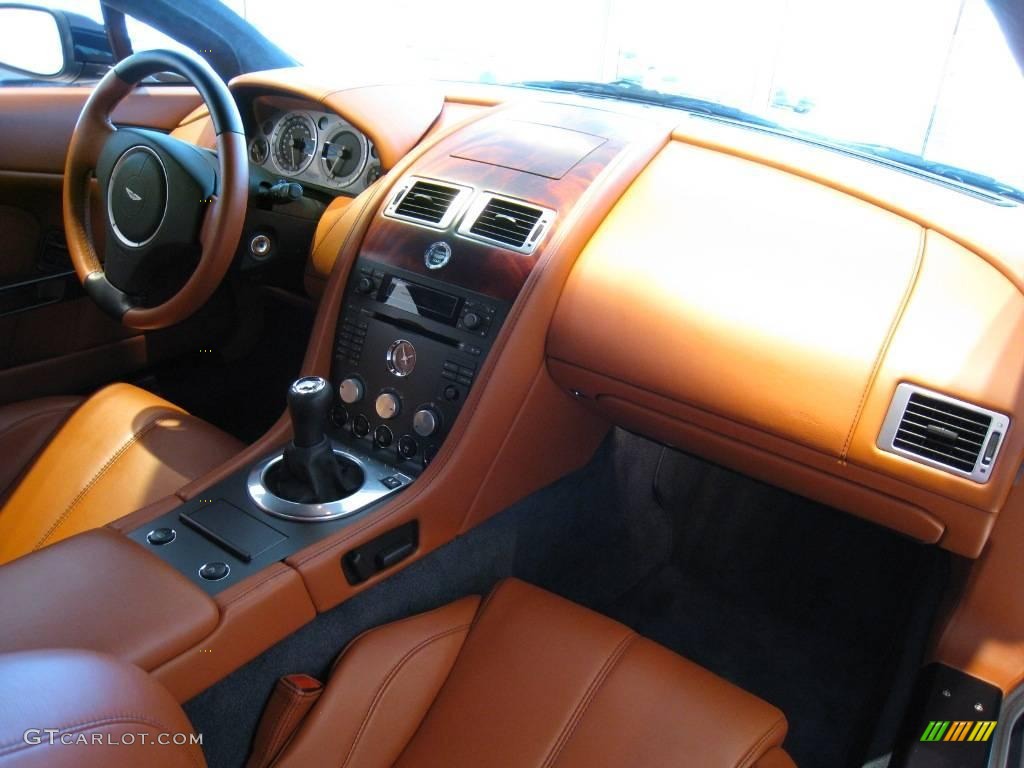 2007 V8 Vantage Coupe - Midnight Blue / Red Fox photo #24