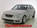 Brilliant Silver Metallic 2004 Mercedes-Benz E 55 AMG Sedan