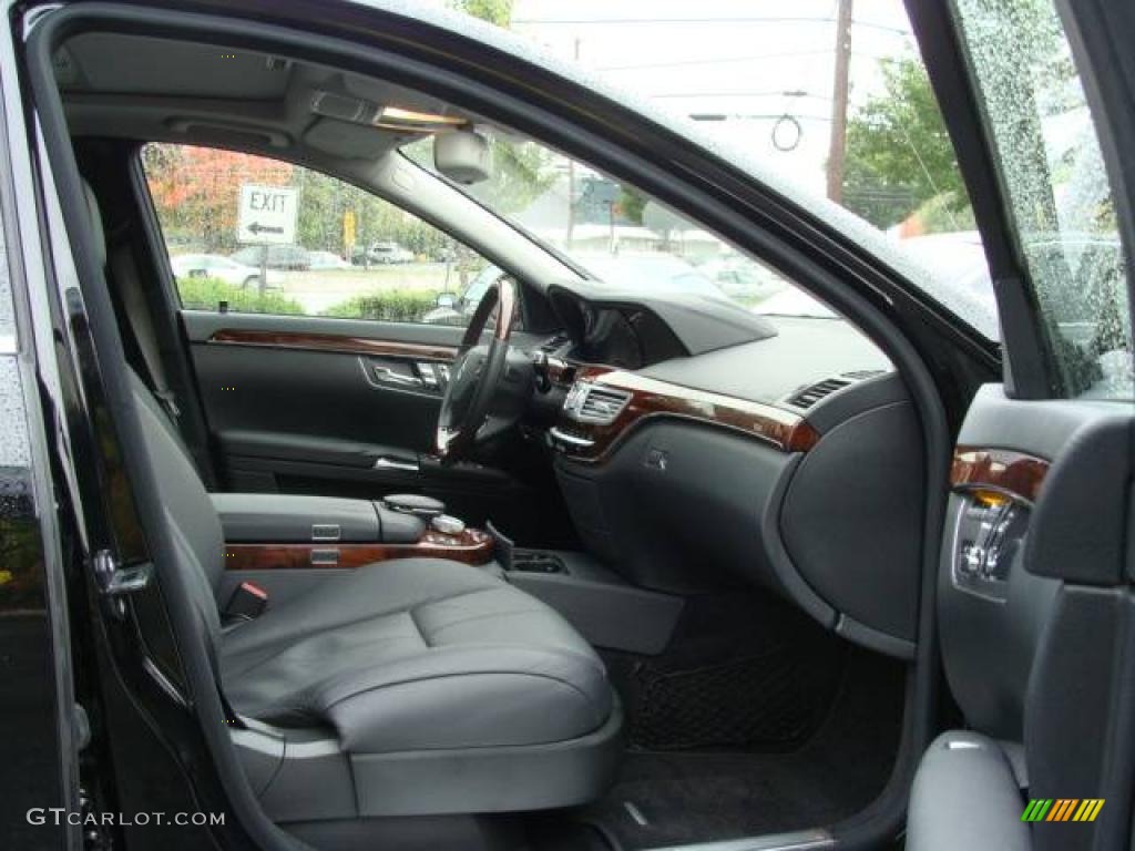 2008 S 550 4Matic Sedan - Black / Black photo #9