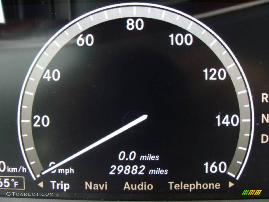 2008 S 550 4Matic Sedan - Black / Black photo #11