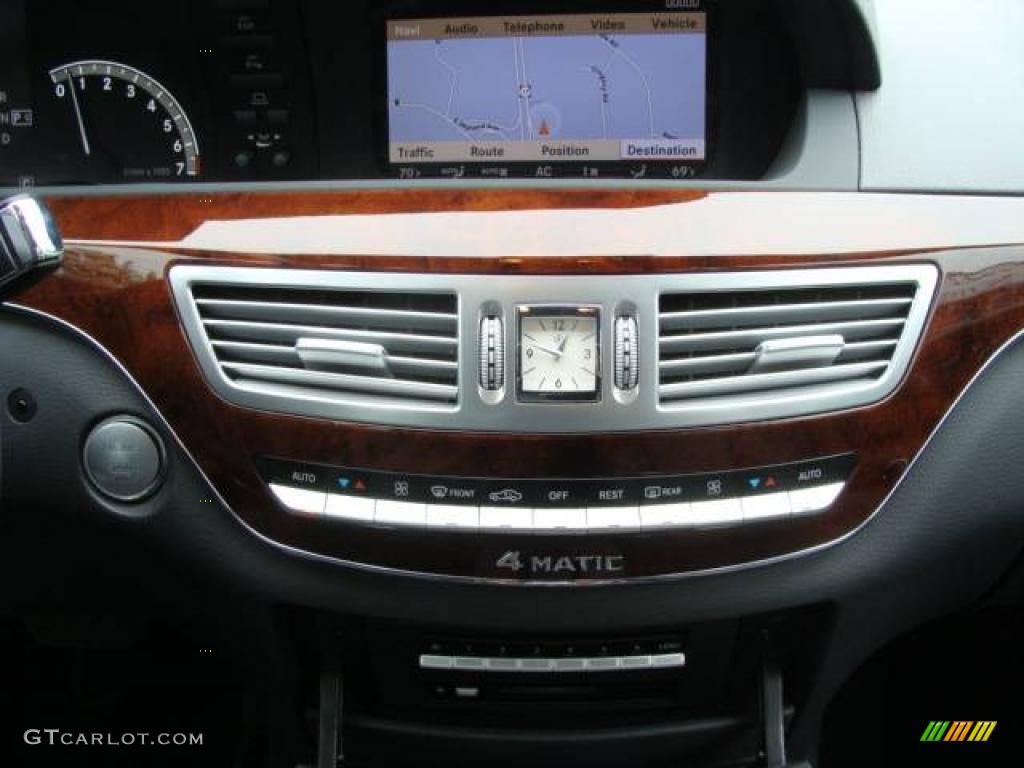2008 S 550 4Matic Sedan - Black / Black photo #12