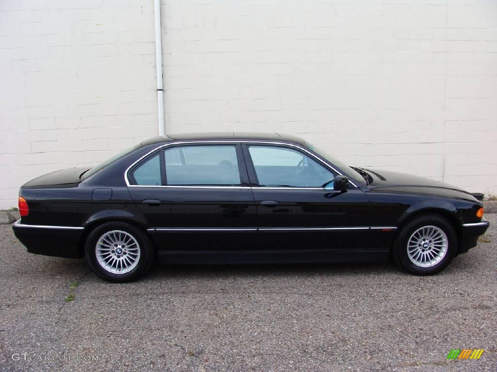 1999 7 Series 750iL Sedan - Jet Black / Black photo #3