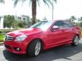 2009 Mars Red Mercedes-Benz C 350 Sport  photo #2